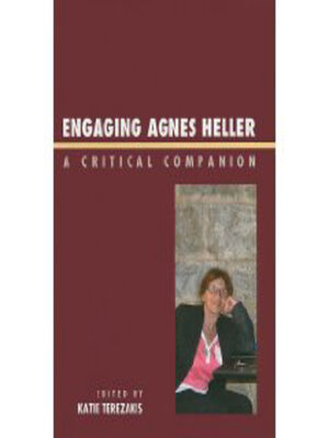 cover image of Engaging Agnes Heller
